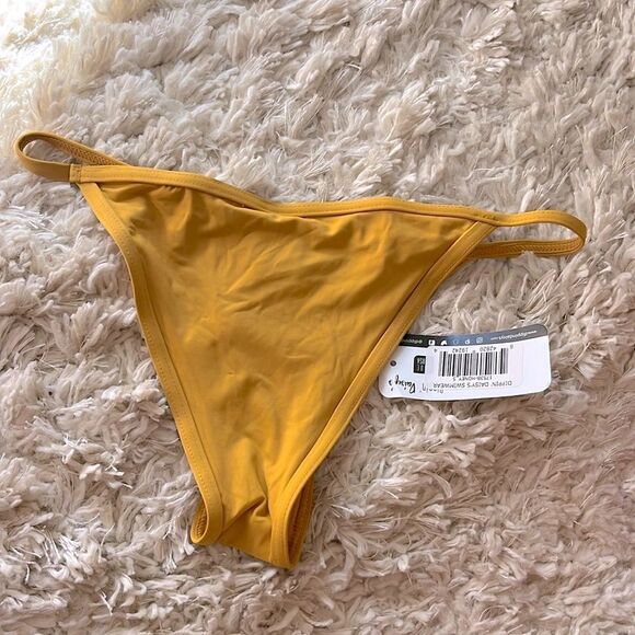 Nwt Dippin Daisy’s honey yellow bikini bottom - Picture 2 of 4